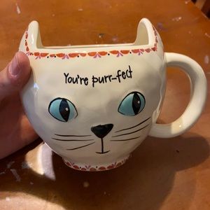 Adorable cat coffee mug